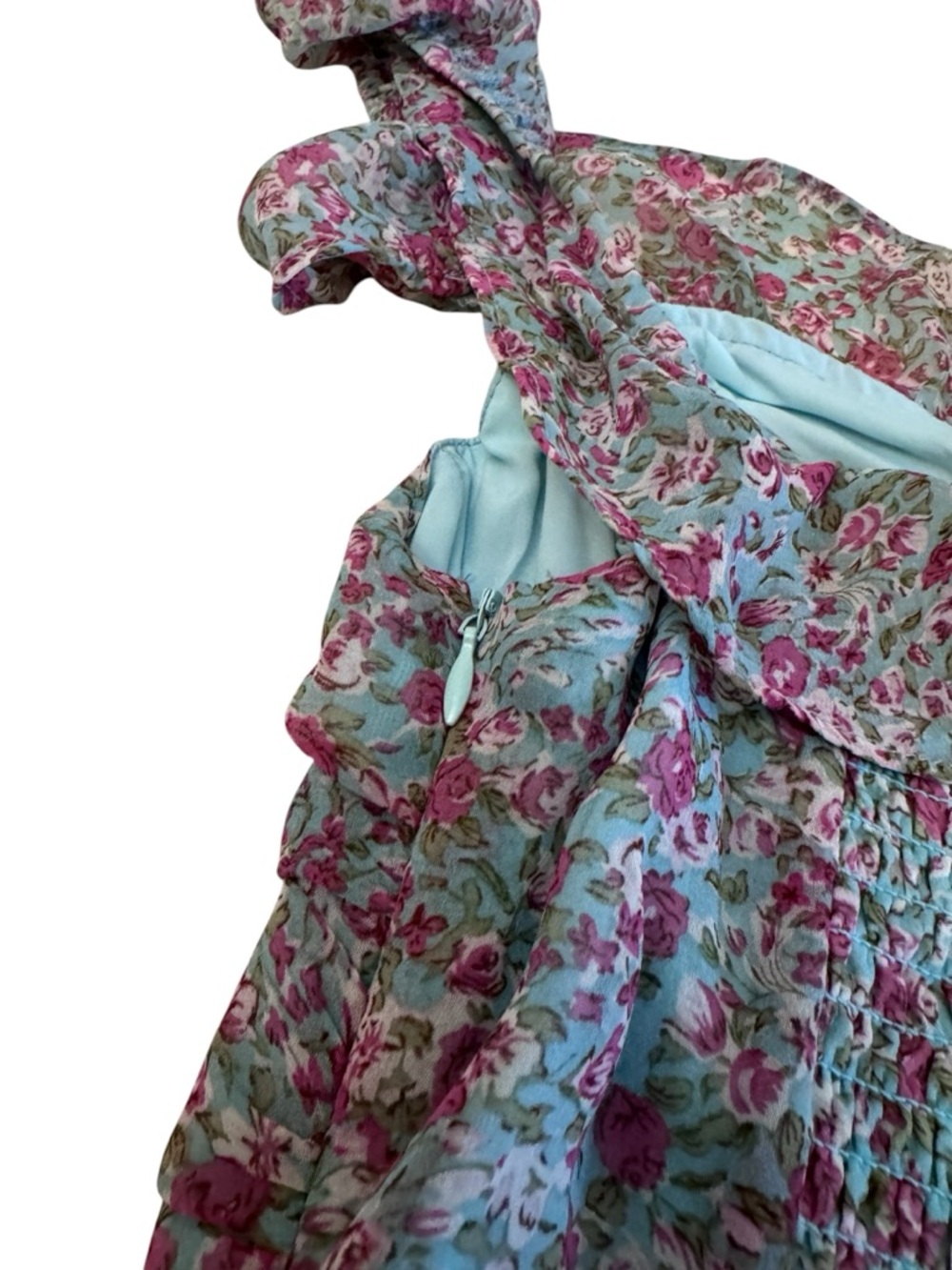 ASTR Floral Mini Dress Medium - Picture 9 of 15